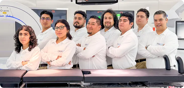 Equipo de ingenieros biomédicos