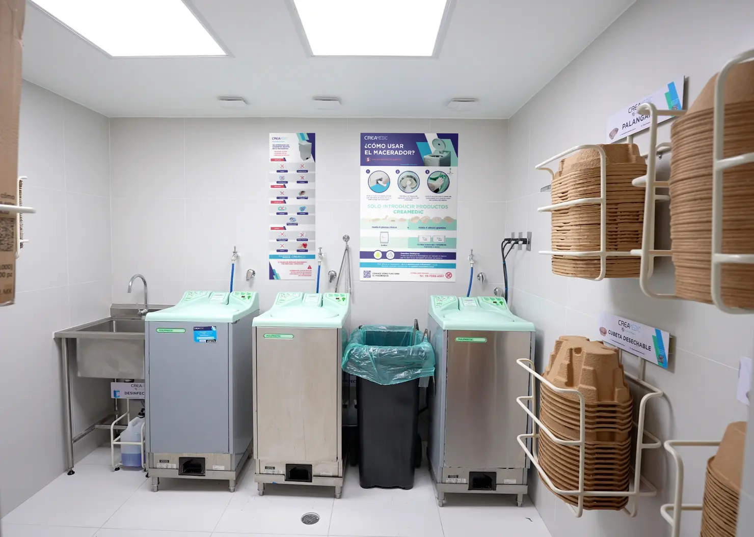 Cuarto séptico equipado por CREAMEDIC
