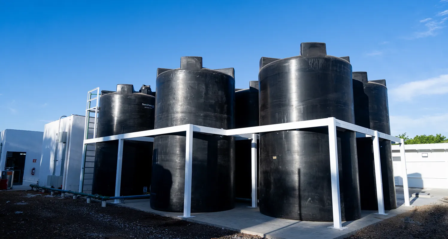 Tanques de almacenamiento de agua potable